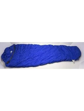 The North Face Blue 80" Long Polarguard HV Mummy Sleeping Bag RR